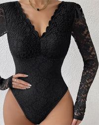 Thumbnail for Body en Dentelle Noir - Body Dentelle