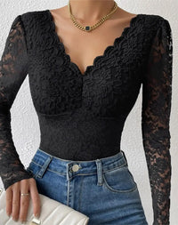 Thumbnail for Body en Dentelle Noir - Body Dentelle