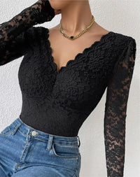 Thumbnail for Body en Dentelle Noir - Body Dentelle