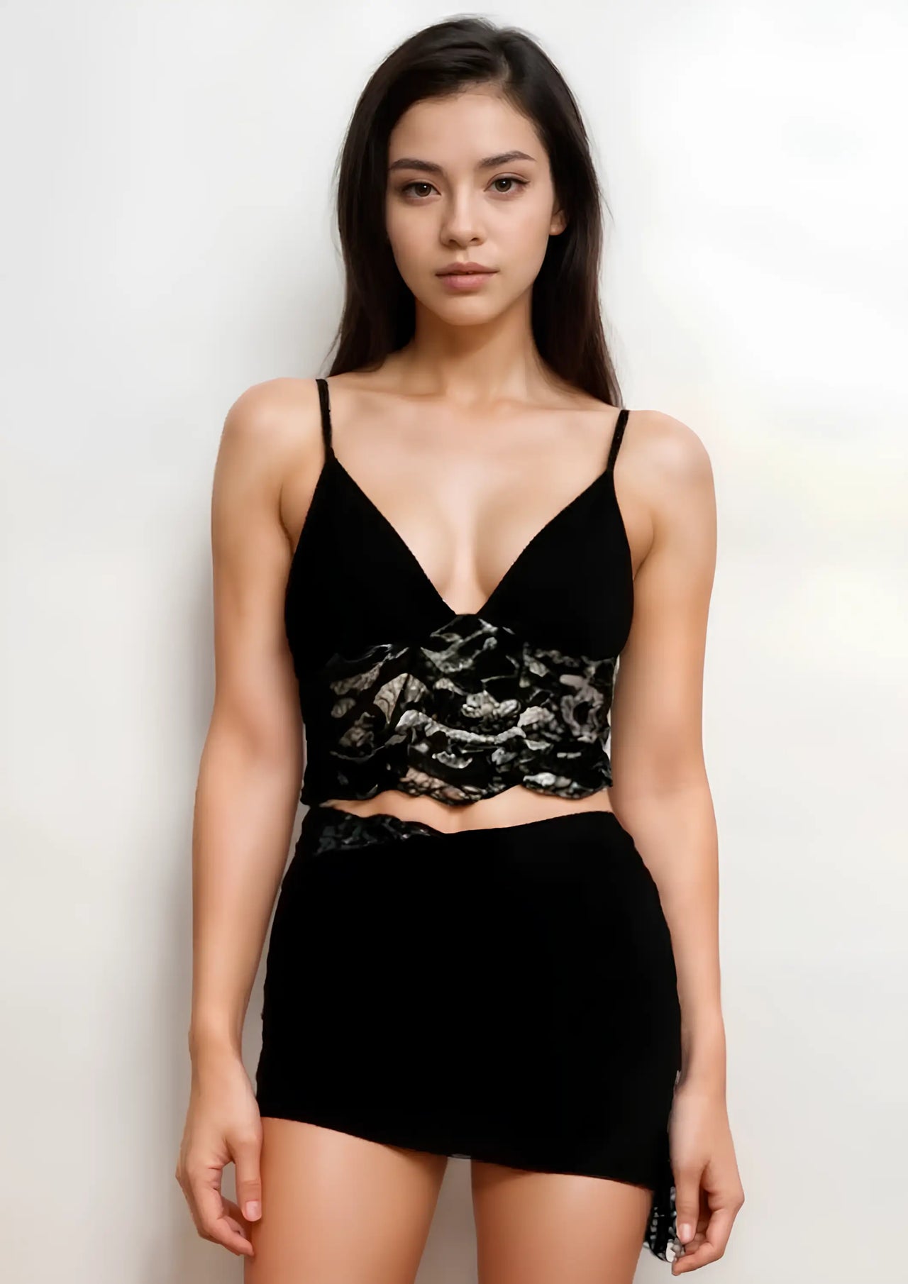 Ensemble Jupe et Top en Dentelle - Top Dentelle