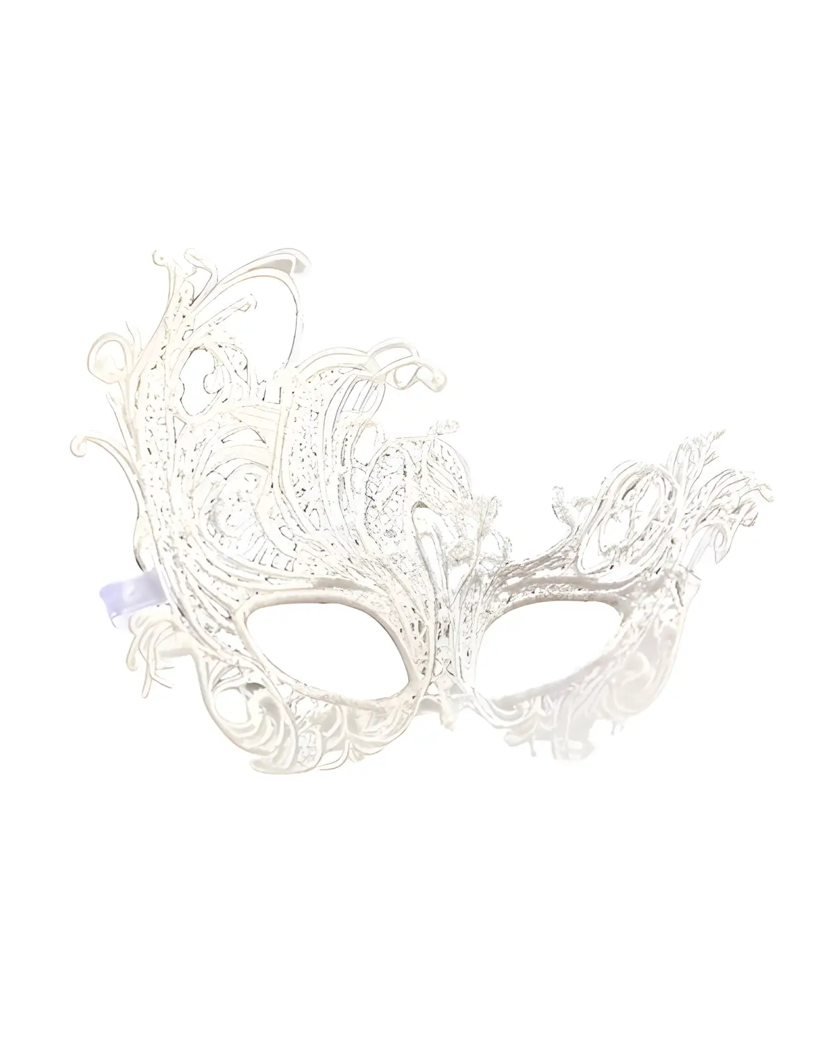 Masque dentelle blanc - masque en dentelle