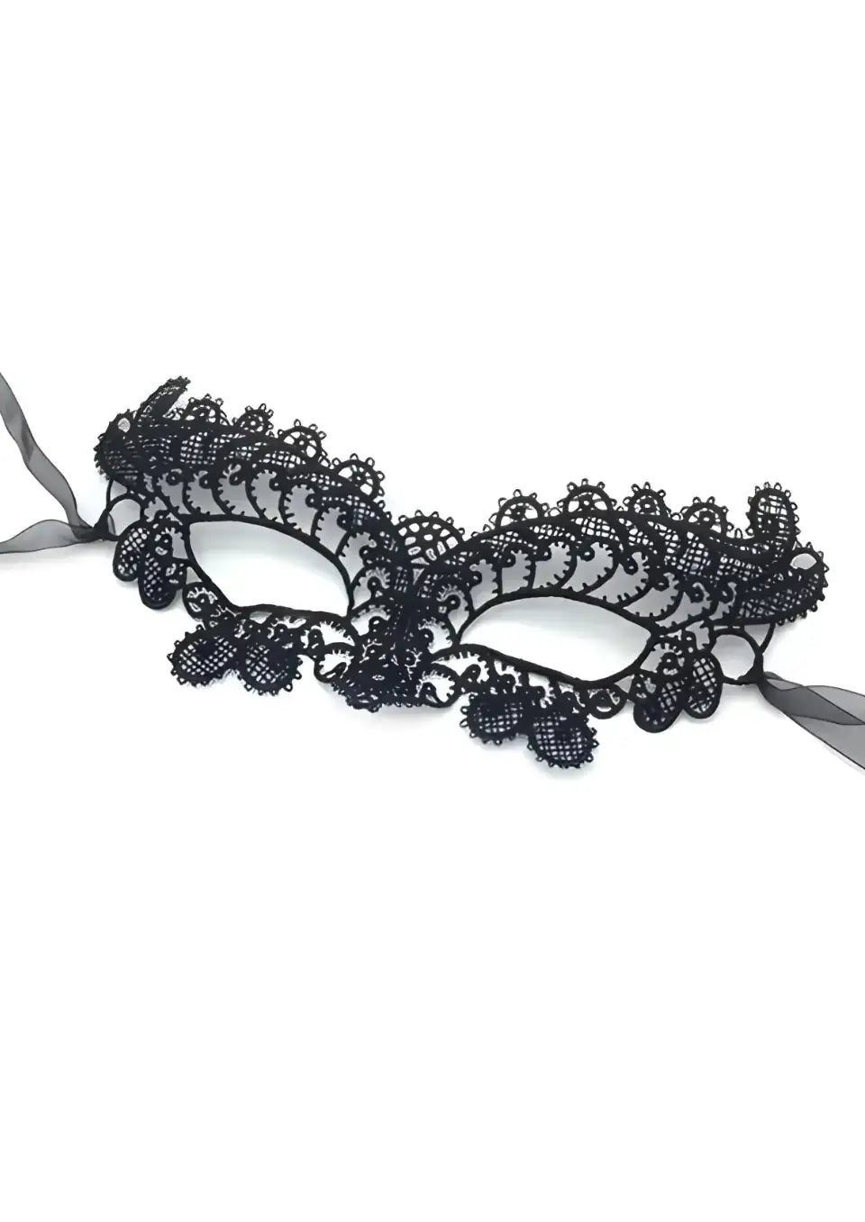 Masque en Dentelle Noir - Masque en Dentelle