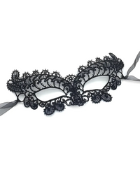 Thumbnail for Masque en dentelle noir - Masque en Dentelle
