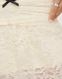 Thumbnail for Mini Jupe en Dentelle - Jupe en Dentelle