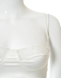 Thumbnail for Nuisette en satin et dentelle - Lingerie en Dentelle
