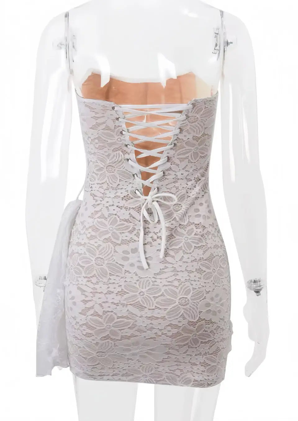 Robe en Dentelle Blanche - Robe en Dentelle