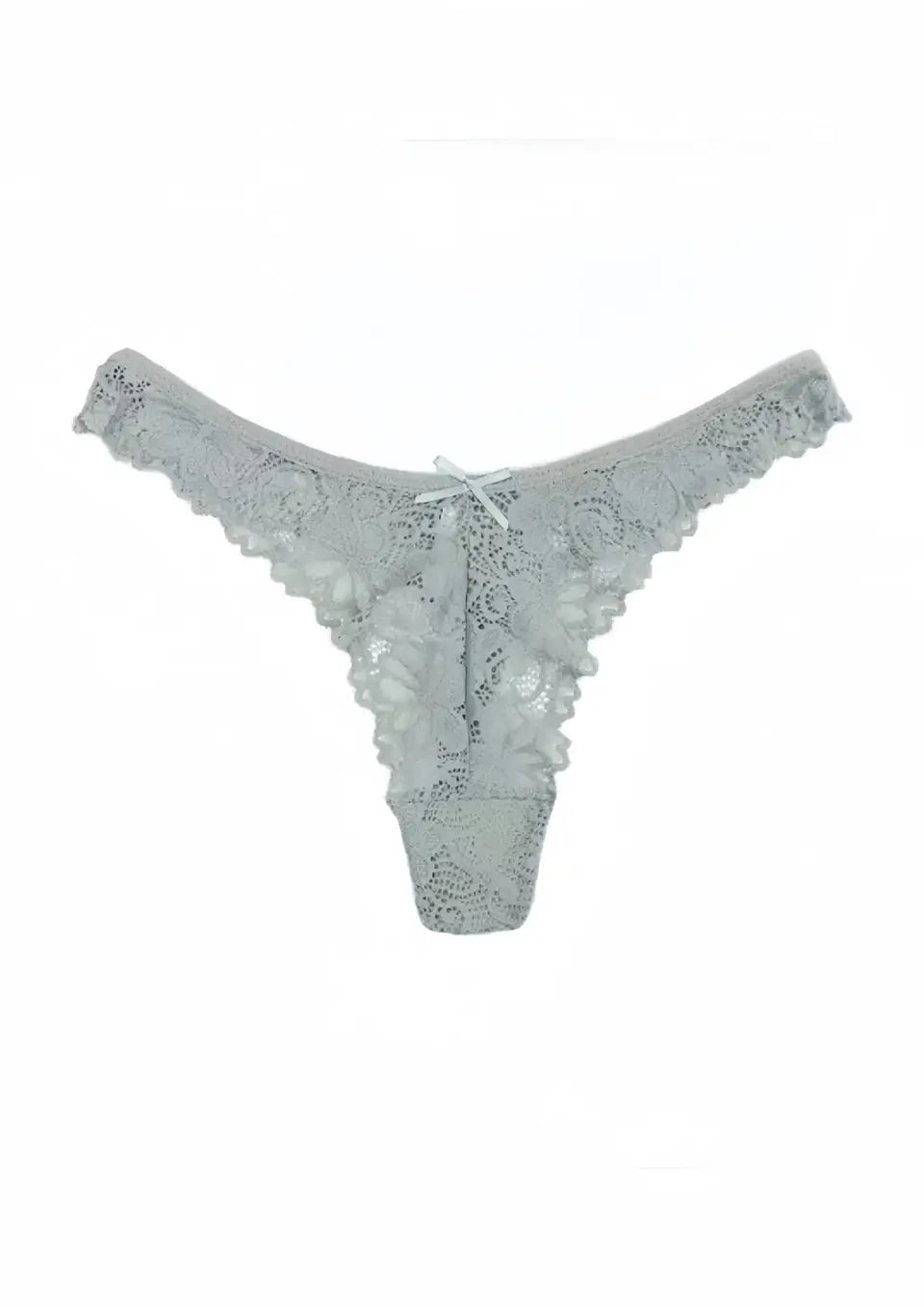 String en Dentelle - Gris / S - Sous-Vêtement en Dentelle