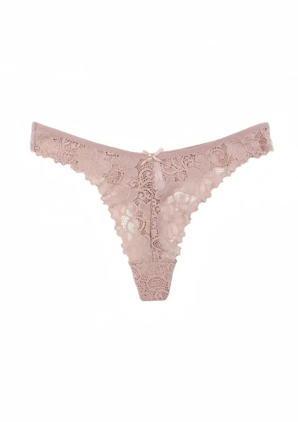 String en Dentelle - Rose / S - Sous-Vêtement en Dentelle